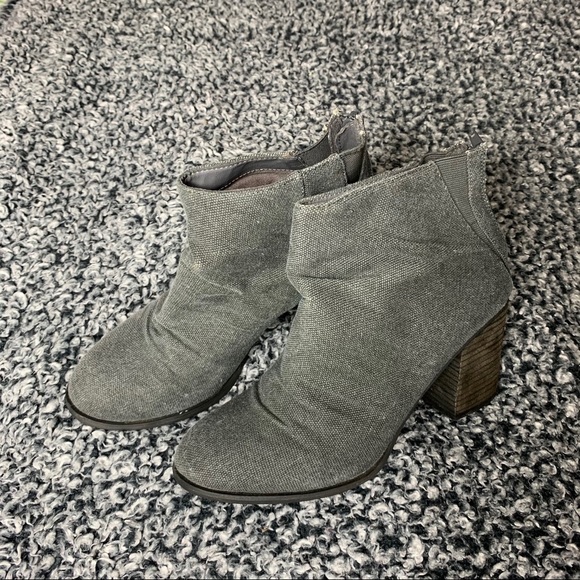 Ecote canvas booties - Picture 2 of 5